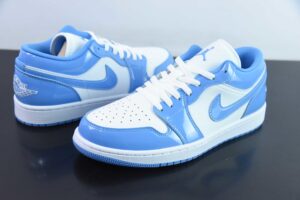 PAJM63840136 Nike Air Jordan 1 Jordan 1 Blue Low Top Culture Casual Skate Shoes FZ3929-114