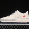 Nike Air Force 1'07 Low Supreme Collaboration Cream Blue Air Force 1 Low Top Casual Skate Shoes XX3168-203