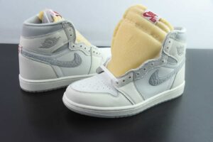 QDD63835135 Air Jordan 1 High OG White Grey IH4363-100