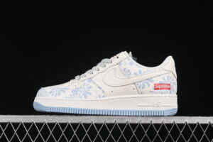 Nike Air Force 1'07 Low Supreme Collaboration Air Force 1 Low Top Casual Skate Shoes XX3168-137