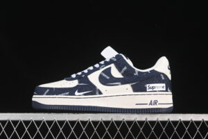 Nike Air Force 1'07 Low Sup Collaboration Blue White Air Force 1 Low Top Casual Skate Shoes LW9279-005