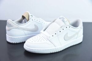 RIJ41251349 AJ 1 Low OG Neutral Grey Grey White Jordan 1 Air Jordan 1 Low Top CZ0790-100