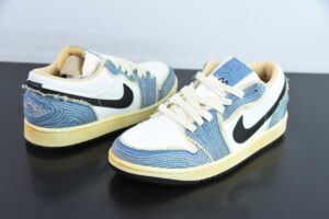 SAJA95693230 Nike Air Jordan 1 SE "WRMK" Jordan 1 Low Top Culture Casual Skate Shoes FN7670-493