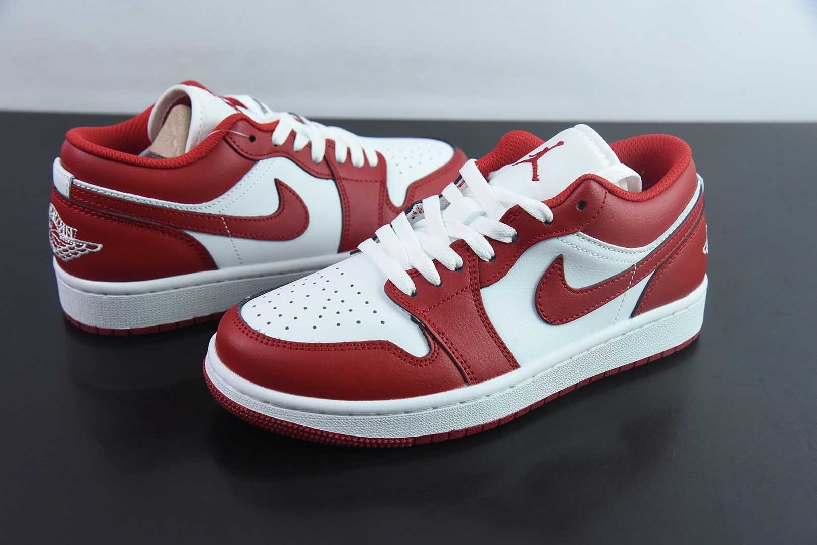 SAJE83079133 Nike Air Jordan 1 Low Top Casual Skate Shoes Official Colorway Colorway 553558-166