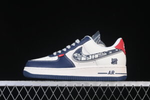 Nike Air Force 1'07 Low UN Collaboration Blue Red Air Force 1 Low Top Casual Skate Shoes JP8028-005