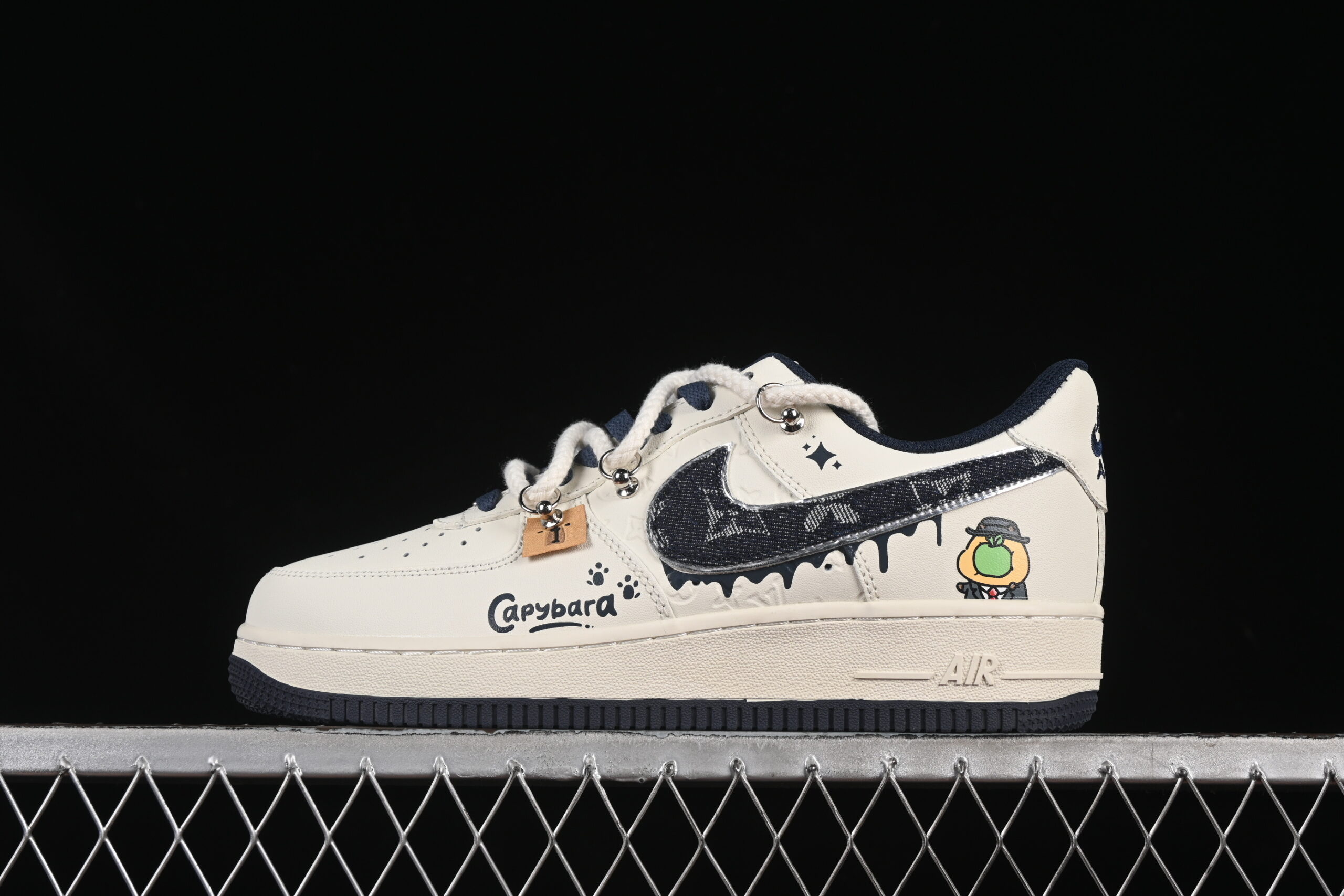 Nike Air Force 1'07 Low x Capybara "Pour milkBape" Series Air Force 1 Low Top Casual Skate Shoes LV0506-110