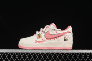 Nike Air Force 1'07 Low x Capybara "Pour milkBape" Series Air Force 1 Low Top Casual Skate Shoes LV0506-880