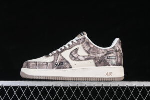 Nike Air Force 1'07 Low Triple Collaboration Air Force 1 Low Top Casual Skate Shoes DF0188-125