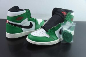 SLC99518736 Nike Air Jordan 1 High OG A High Top Basketball Shoes White Green DB4612-300