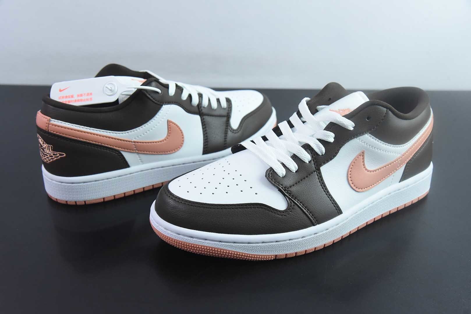 SLD15064732 Nike Air Jordan 1 OG Jordan 1 Low Top Retro Basketball Shoes White Black DC0774-182