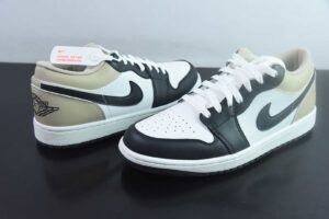 SLD15064732 Nike Air Jordan 1 OG Jordan 1 Low Top Basketball Shoes White Black 553558-153