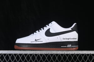 Nike Air Force 1'07 Low Classic Black White Air Force 1 Low Top Casual Skate Shoes ZH0316-161