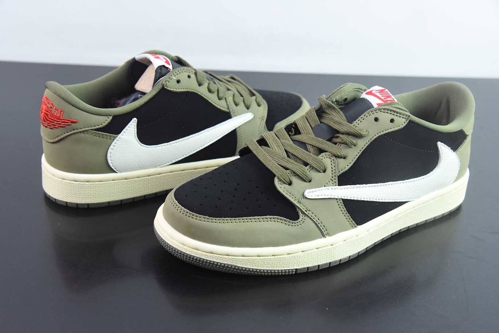VAJX13984332 Travis Scott x Air Jordan 1 Reverse Swoosh Collaboration DM7866-002