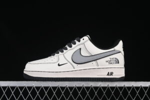Nike Air Force 1'07 Low Collaboration CDG Cream Black Air Force 1 Low Top Casual Skate Shoes HH7518-050