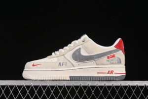 Nike Air Force 1'07 Low Collaboration Grey Air Force 1 Low Top Casual Skate Shoes YX5066-311