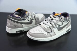 VLL95731344 Nike Air Jordan 1 - Low Top Basketball Shoes DQ8421-001