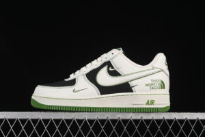 Nike Air Force 1'07 Low Collaboration White Black Green Air Force 1 Low Top Casual Skate Shoes SC9207-527