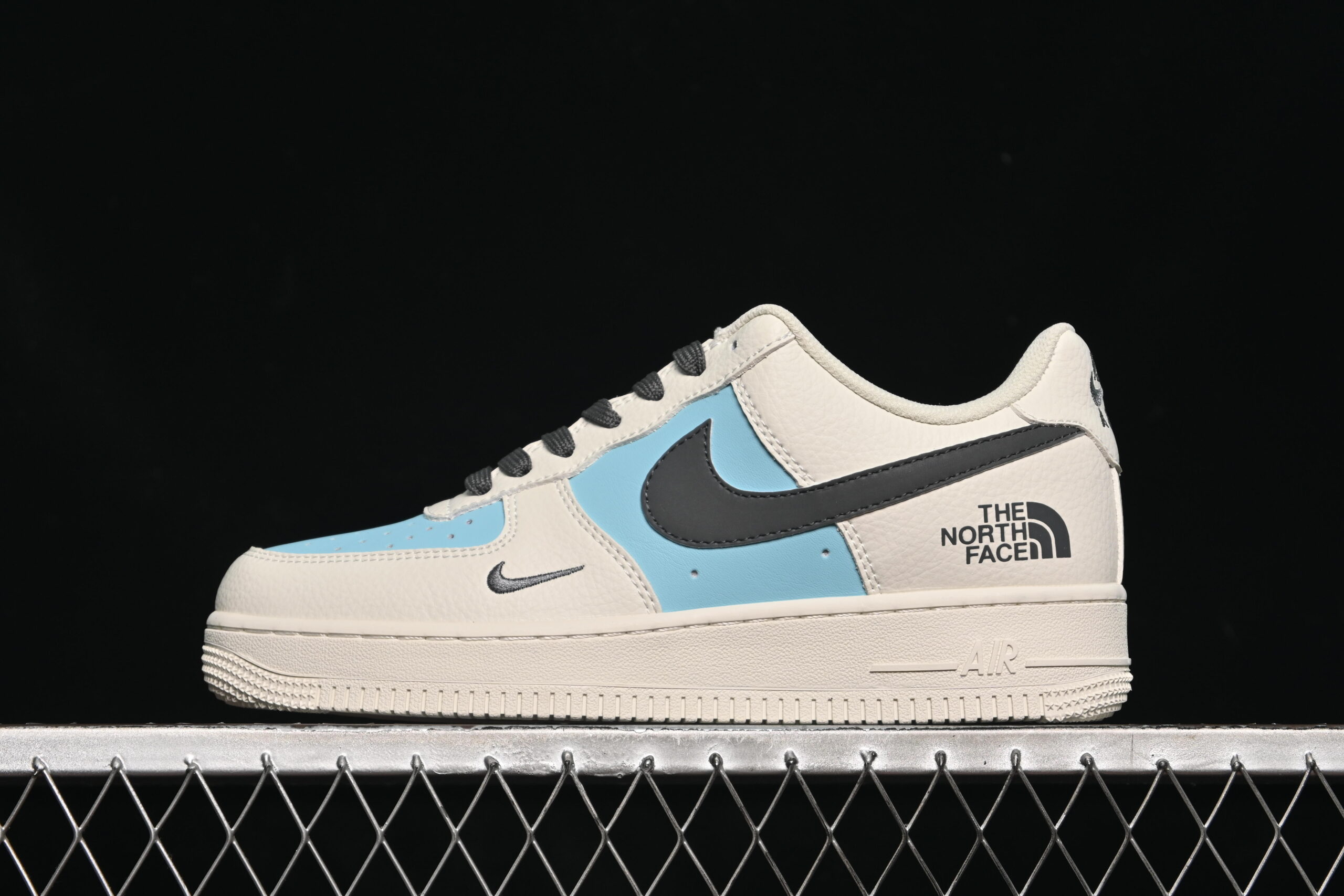Nike Air Force 1'07 Low Collaboration Cream Blue Grey Air Force 1 Casual Skate Shoes Custom CS5288-026