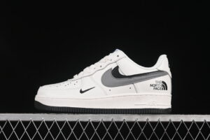Nike Air Force 1'07 Low Collaboration Cream Grey Air Force 1 Low Top Casual Skate Shoes Double Swoosh AM1588-006