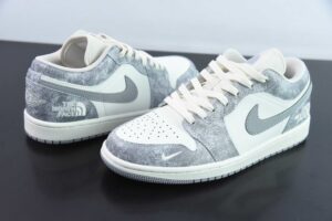 WFWW43418849 The North Face xNike Air Jordan 1 Grey DC2024-023