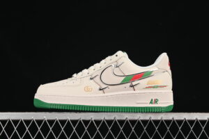 Nike Air Force 1'07 Low Collaboration Green Air Force 1 Low Top Casual Skate Shoes XS2869-002