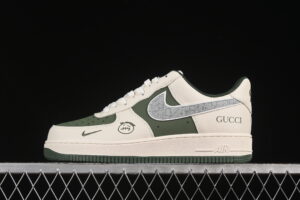 Nike Air Force 1'07 Low Collaboration Green Air Force 1 Low Top Casual Skate Shoes KK1988-095