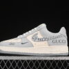 NIke Air Force 1'07 Low Collaboration Grey Air Force 1 Low Top Casual Skate Shoes DF0188-050