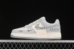 NIke Air Force 1'07 Low Collaboration Grey Air Force 1 Low Top Casual Skate Shoes DF0188-050