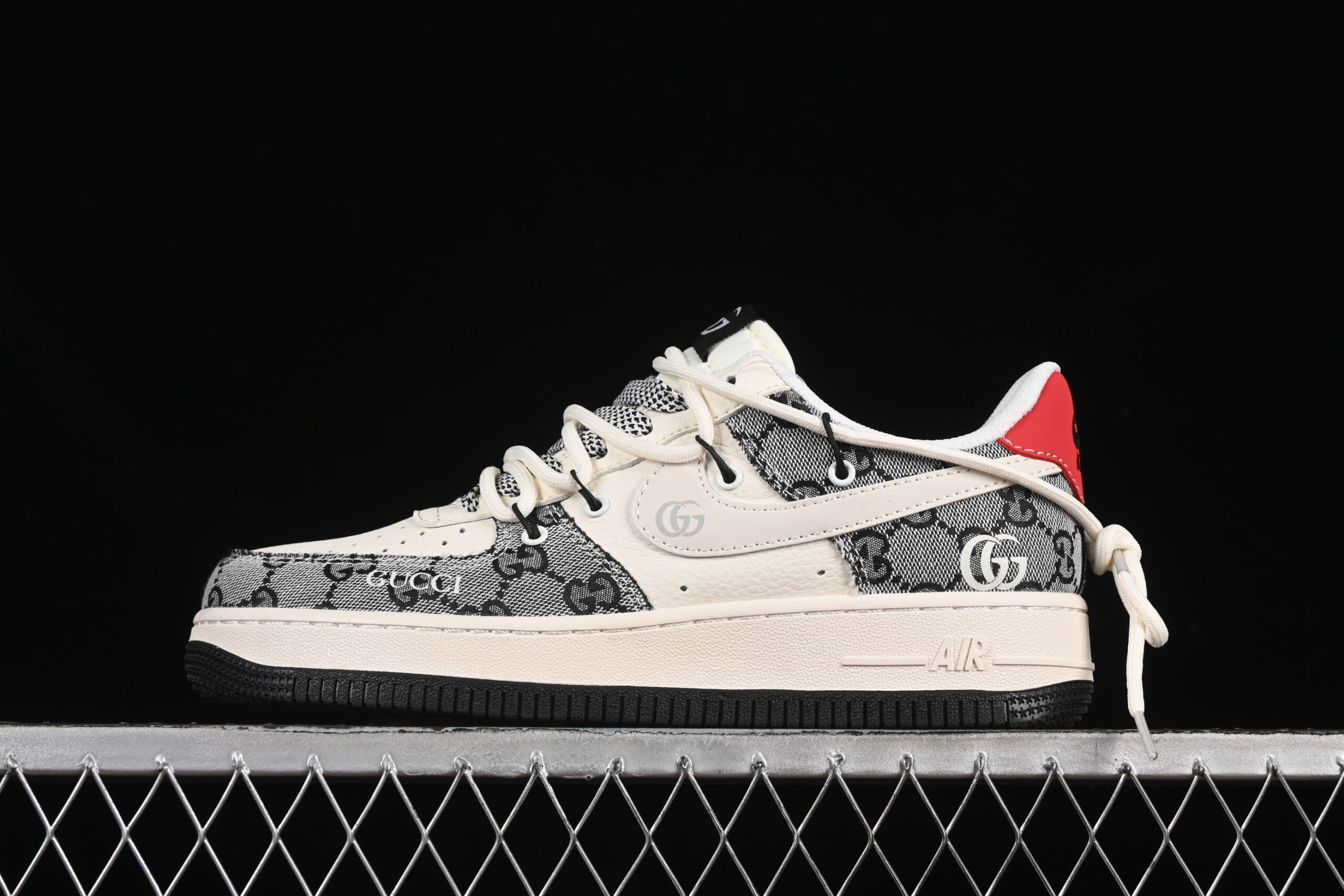Nike Air Force 1'07 Low Collaboration Grey Air Force 1 Low Top Casual Skate Shoes YX5066-319