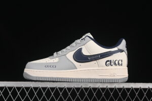 Nike Air Force 1'07 Low Collaboration Grey Blue Air Force 1 Low Top Casual Skate Shoes XS1958-543