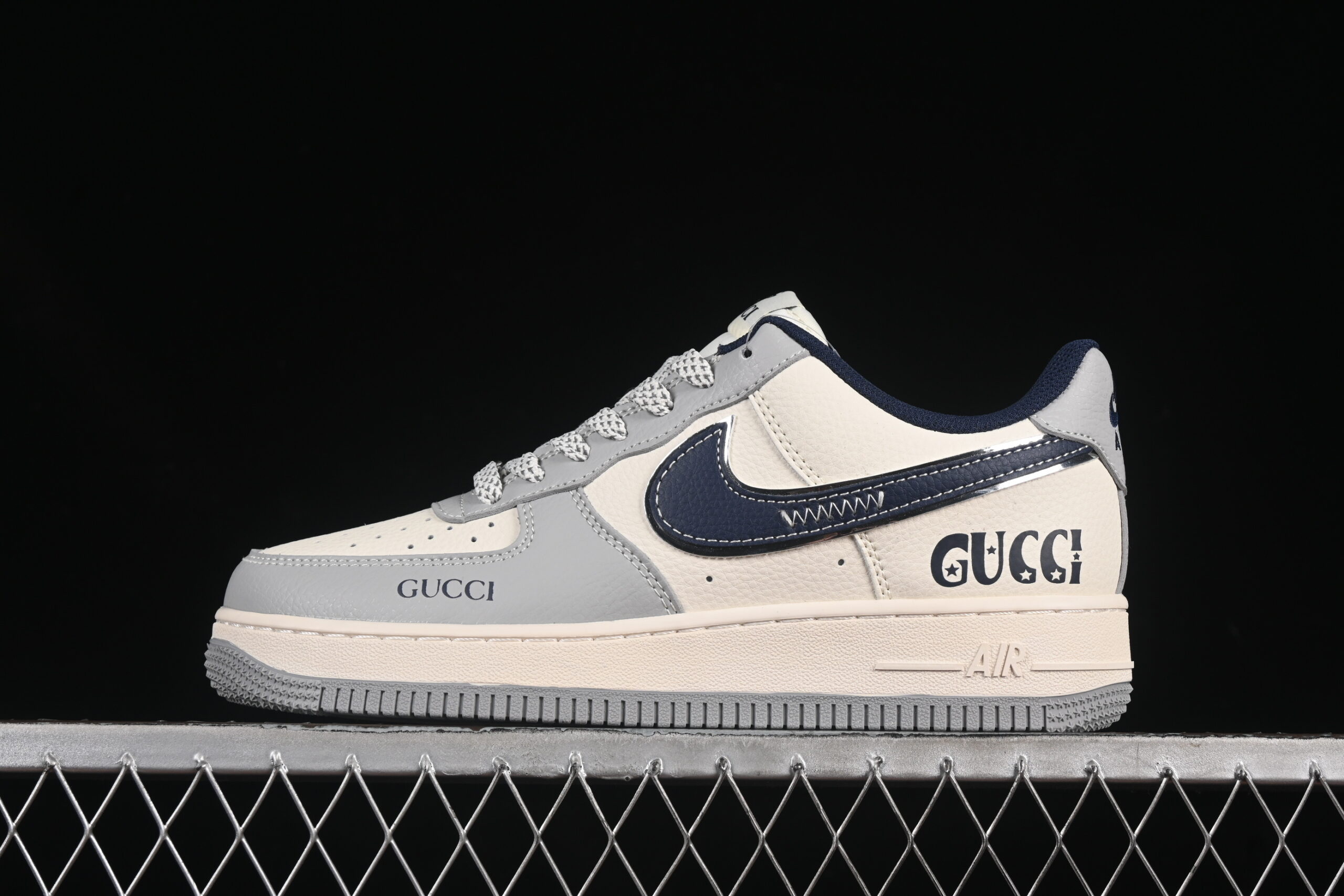 Nike Air Force 1'07 Low Collaboration Grey Blue Air Force 1 Low Top Casual Skate Shoes XS1958-543