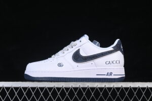 Nike Air Force 1'07 Low Collaboration Blue Air Force 1 Low Top Casual Skate Shoes XX3168-196