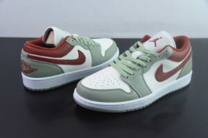 YAJK43376031 Nike AJ OG Air Jordan 1 Low Top Casual Skate Shoes Official Colorway Colorway 553558-133