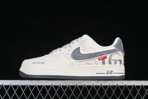 Nike Air Force 1'07 Low Collaboration Cream Grey Air Force 1 Low Top Casual Skate Shoes XL1982-330