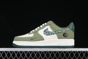 Nike Air Force 1'07 Low Collaboration Green Air Force 1 Low Top Casual Skate Shoes KK1988-063