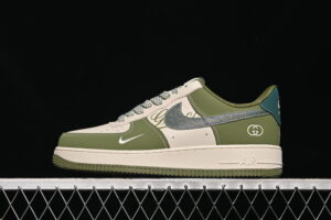 Nike Air Force 1'07 Low Collaboration Green Air Force 1 Low Top Casual Skate Shoes KK1988-094