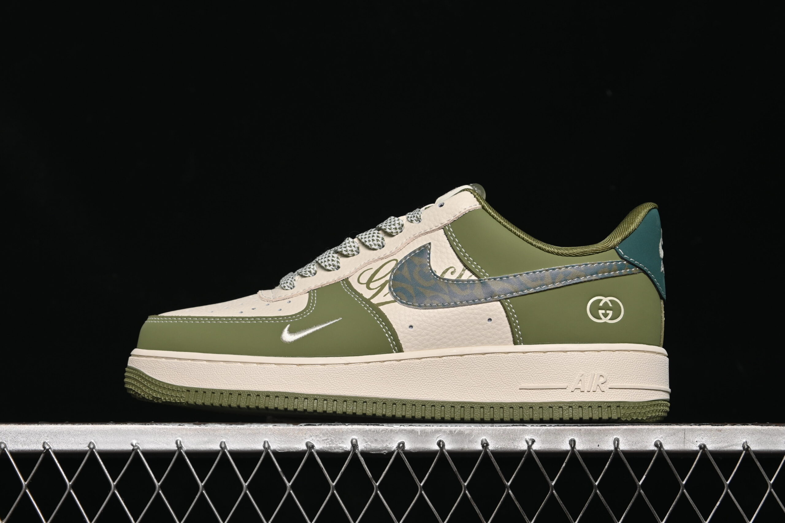 Nike Air Force 1'07 Low Collaboration Green Air Force 1 Low Top Casual Skate Shoes KK1988-094