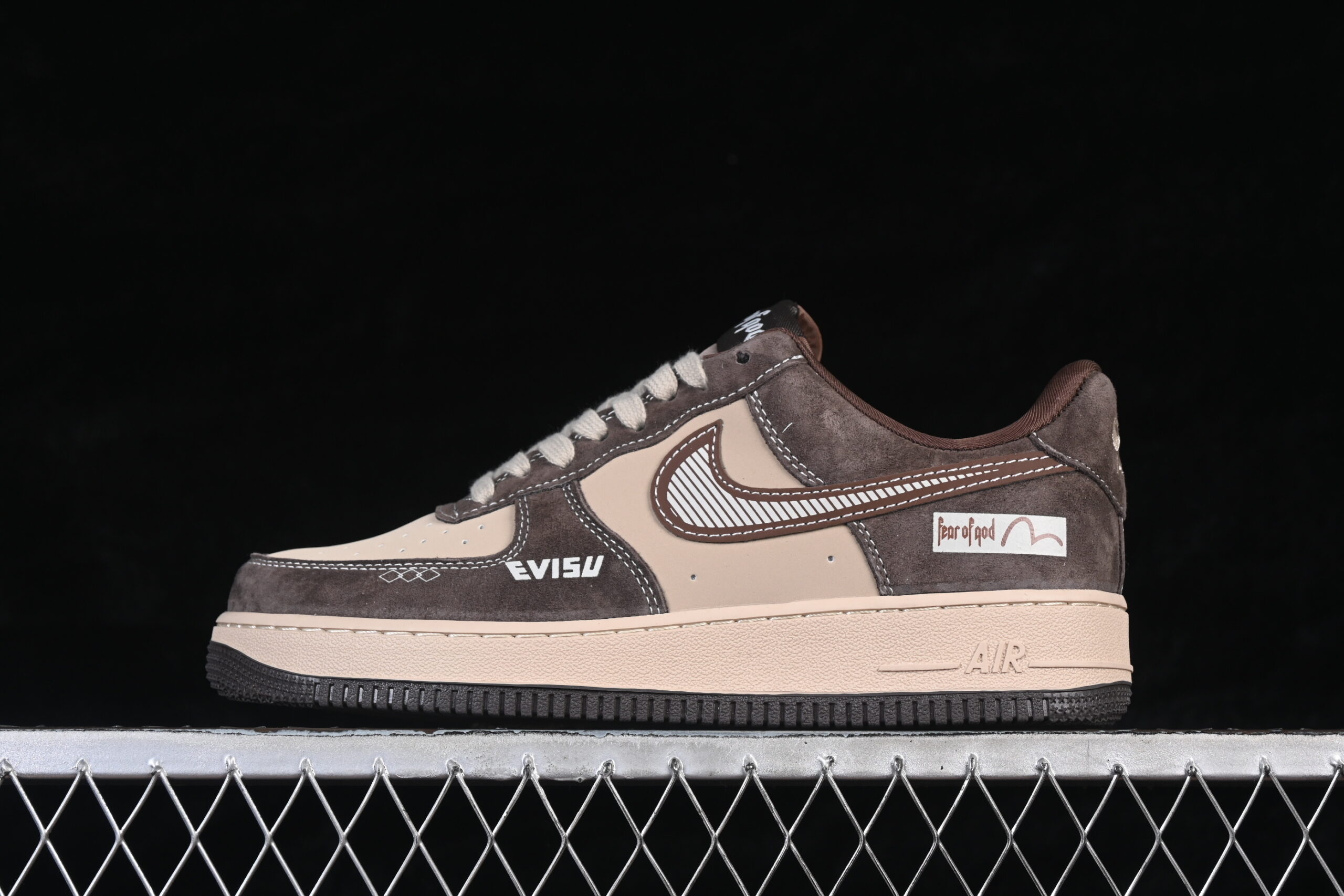 Nike Air Force 1'07 Low Brown Air Force 1 Low Top Casual Skate Shoes KL1688-001