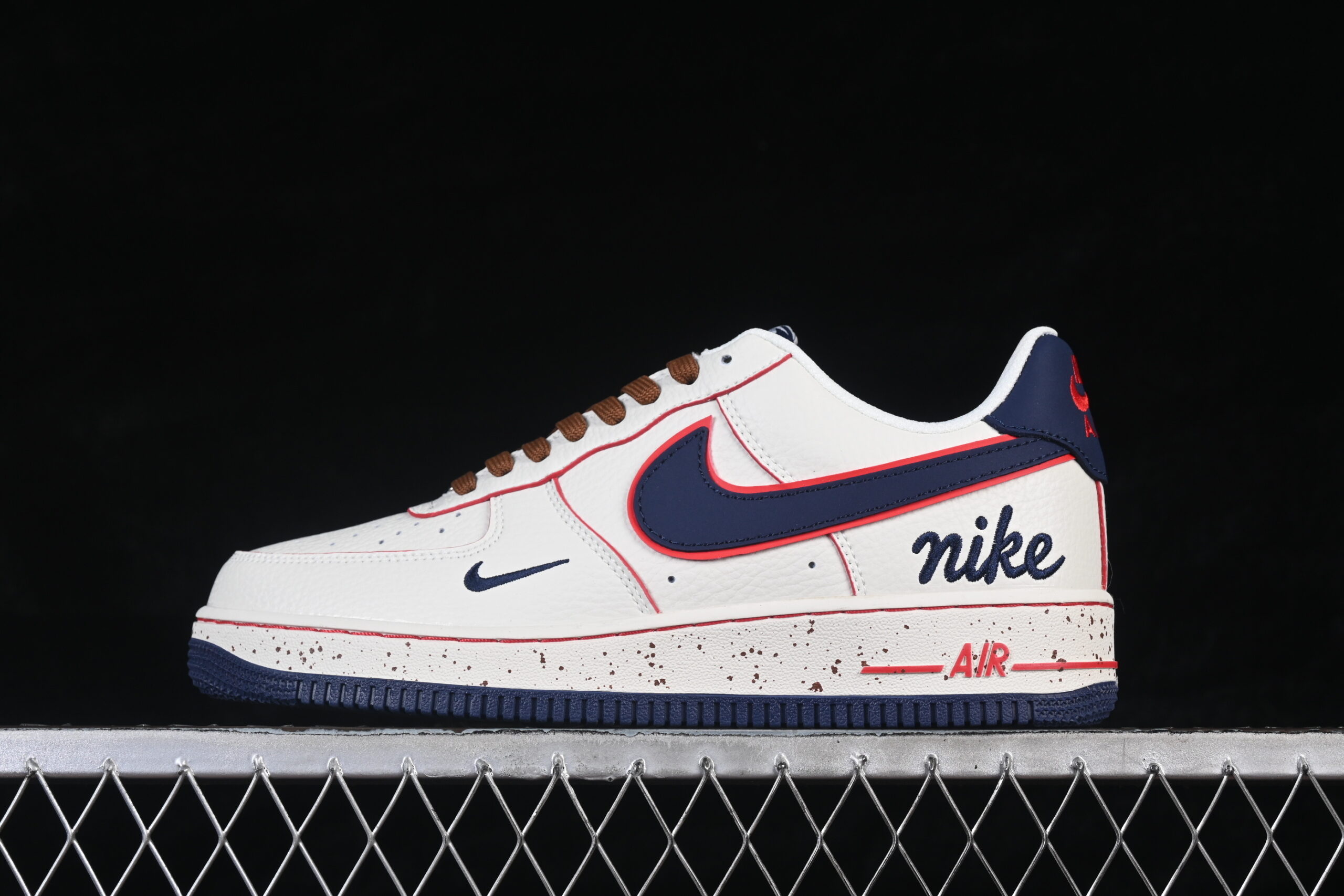 Nike Air Force 1'07 Low White Blue Red Air Force 1 Low Top Casual Skate Shoes NH0601-545