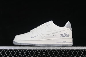 Nike Air Force 1'07 Low White Grey Air Force 1 Low Top Casual Skate Shoes NH0601-543