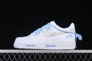 Nike Air Force 1'07 Low Blue Air Force 1 Low Top Casual Skate Shoes DC9999-223