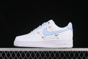 Nike Air Force 1'07 Low Popular Blue Air Force 1 Low Top Casual Skate Shoes Custom ZH0316-084