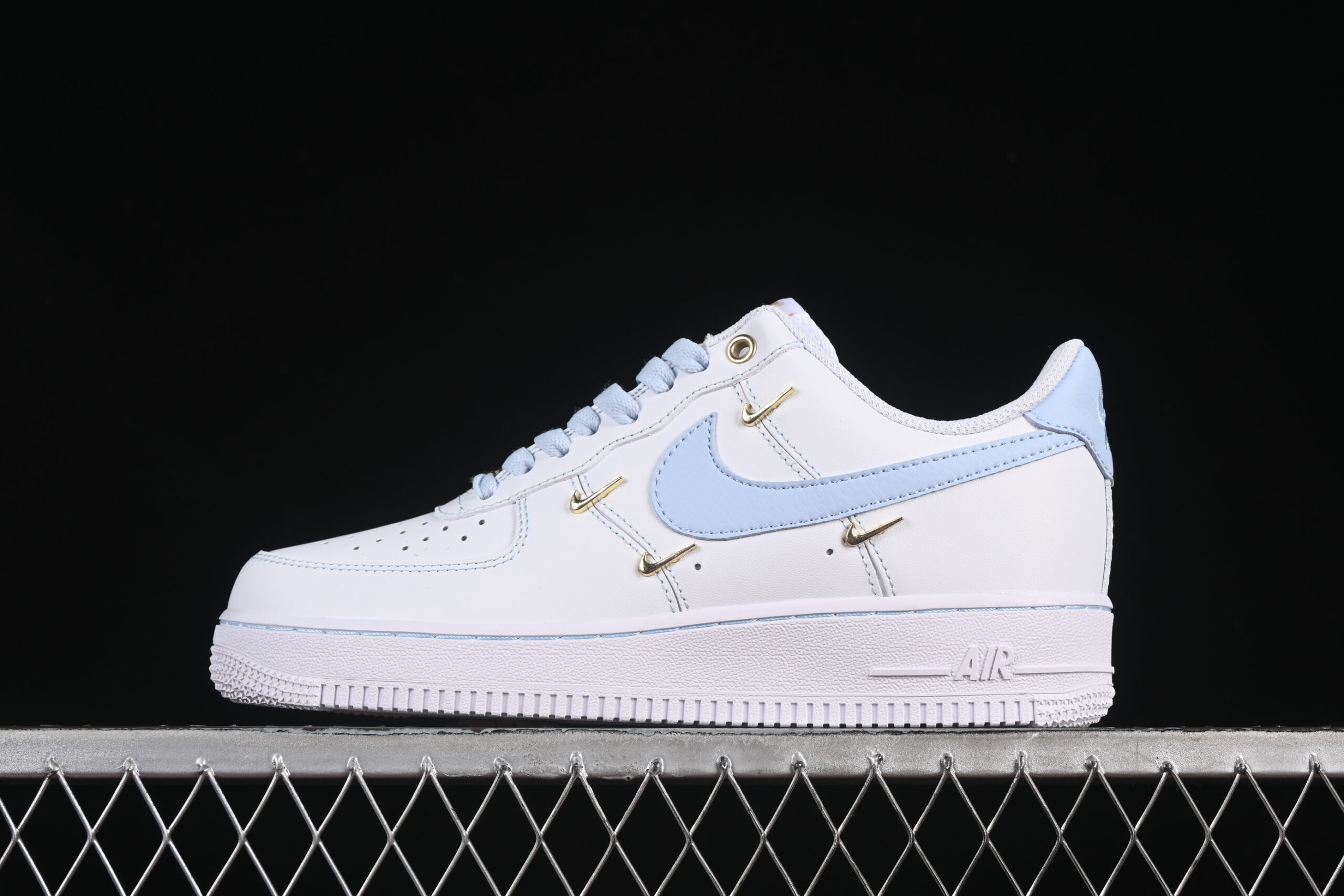 Nike Air Force 1'07 Low Popular Blue Air Force 1 Low Top Casual Skate Shoes Custom ZH0316-084