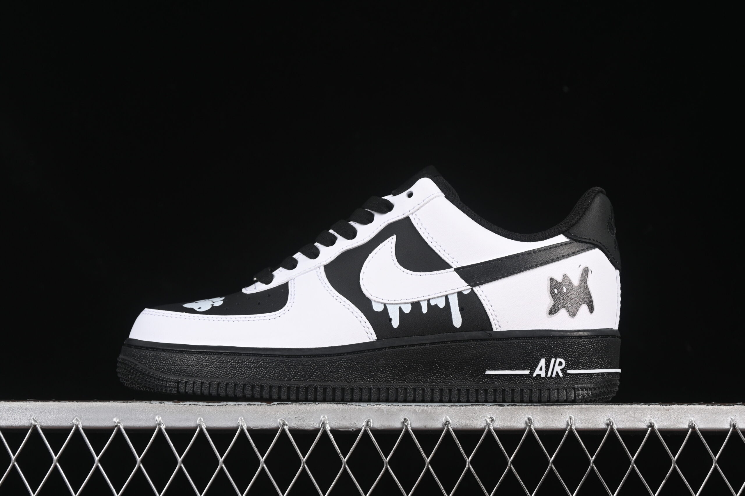 Nike Air Force 1'07 Low Popular Grey Air Force 1 Low Top Casual Skate Shoes Custom ZH0316-077