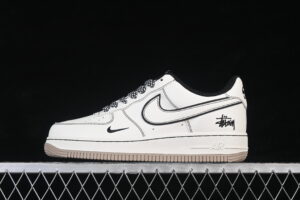 Nike Air Force 1'07 Low Air Force 1 Low Top Casual Skate Shoes Hand Painted MM3399-819