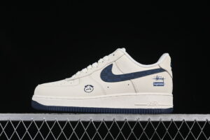 Nike Air Force 1'07 Low Suprene Collaboration Cream White Air Force 1 Low Top Casual Skate Shoes DF0188-037