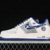 Nike Air Force 1'07 Low Collaboration Star Pattern Air Force 1 Low Top Casual Skate Shoes Double Swoosh Glitter DD1982-306