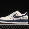 Nike Air Force 1'07 Low Collaboration Cream Blue Air Force 1 Low Top Casual Skate Shoes QW5836-009