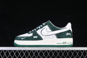 Nike Air Force 1'07 Low Collaboration Green Air Force 1 Low Top Casual Skate Shoes SY1388-023