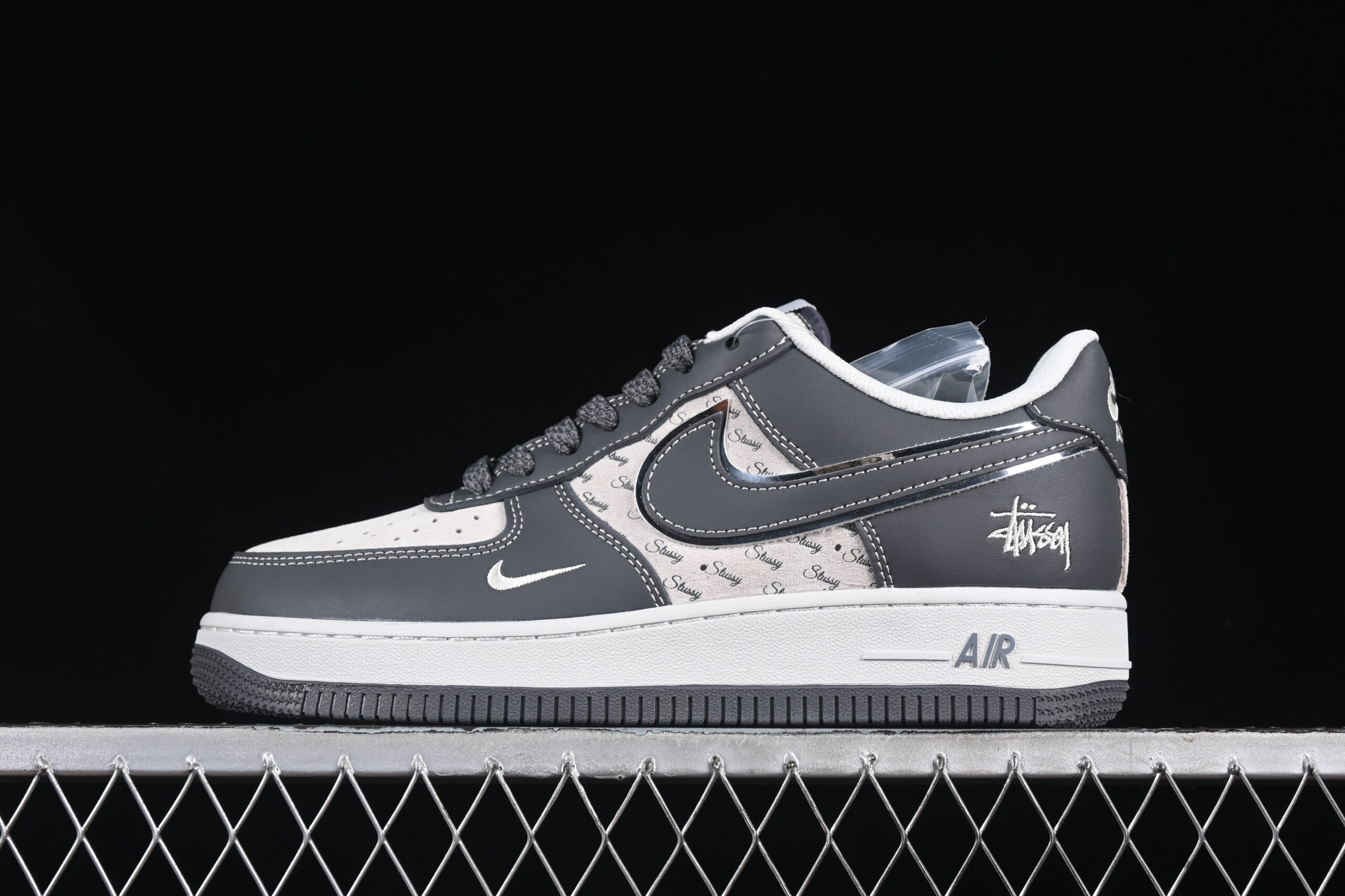Nike Air Force 1'07 Low Collaboration Grey Air Force 1 Low Top Casual Skate Shoes XZ6188-229